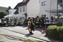 Dachstuhlbrand Koeln Poll Geislarerstr P458